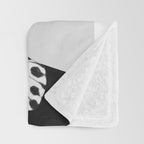 Woman Butterfly Throw Blanket Gallery Image 3
