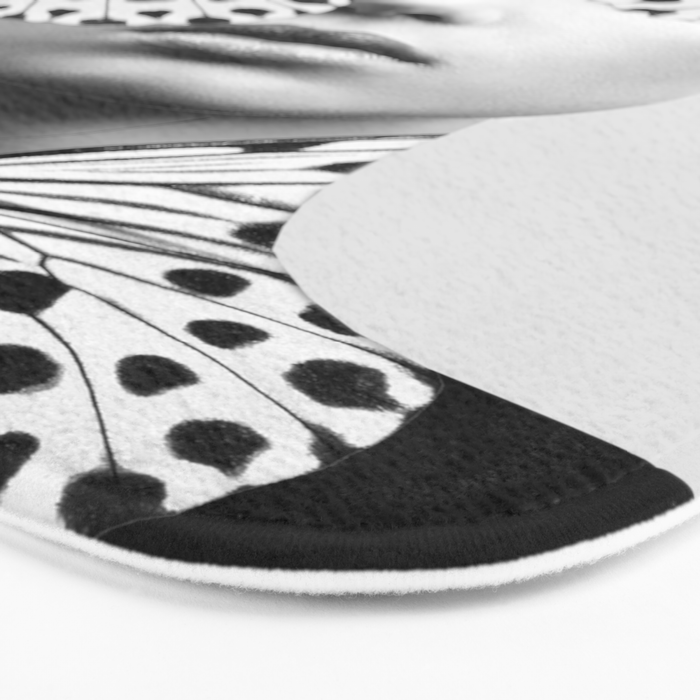 Woman Butterfly Bath Mat Gallery Image 3