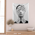 Woman Butterfly Wall Tapestry Gallery Image 2