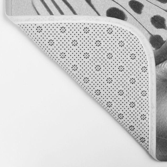 Woman Butterfly Bath Mat Gallery Image 2