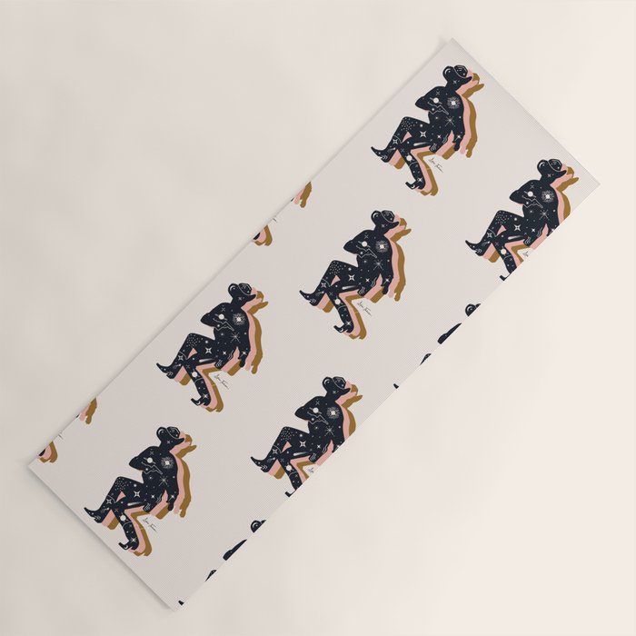 Space Cowboy  Yoga Mat Gallery Image 1