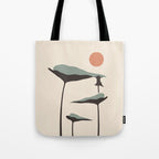 Cat and Plant 30 Tote Bag Gallery Image 1