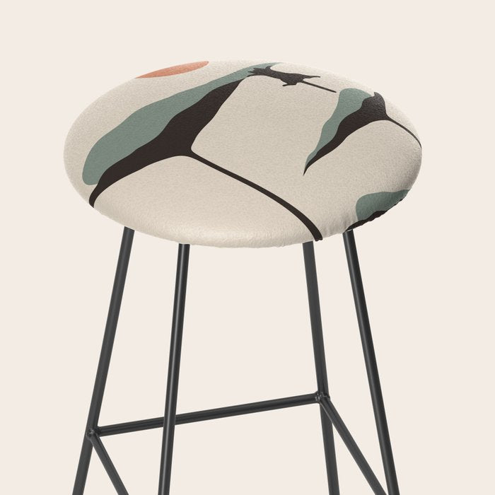 Cat and Plant 30 Stool Gallery Image 2
