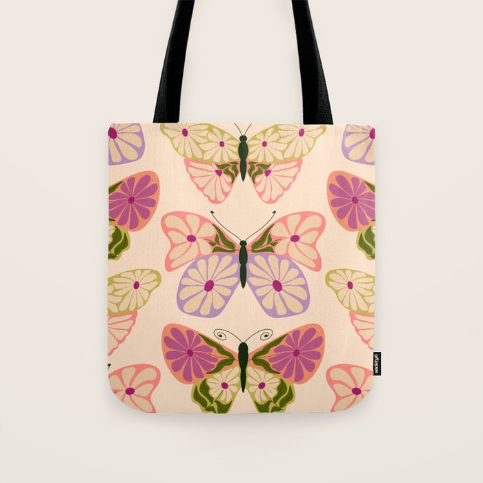 Charming Butterflies Tote Bag Gallery Image 1