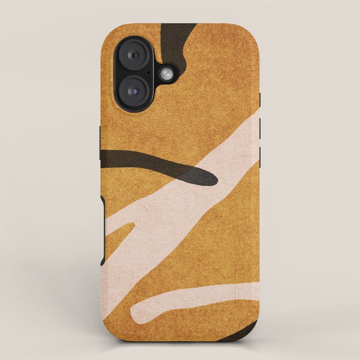 ABSTRACT ALPHABET / Script T iPhone Case Gallery Image 1