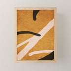 ABSTRACT ALPHABET / Script T Mini Art Print Gallery Image 1
