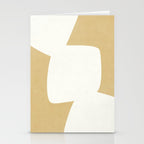 Minimal Shapes gold Stationery Card Gallery Image 2