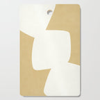 Minimal Shapes gold Cutting Board Gallery Image 1