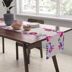 Mexican Bird Motif Gray Table Runner Gallery Image 2