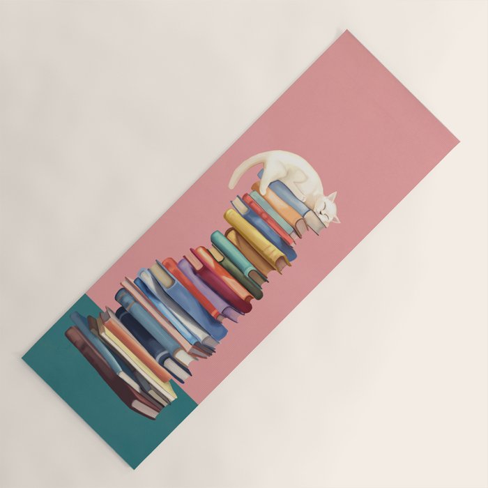 Where the Cat Dreams Yoga Mat Gallery Image 1