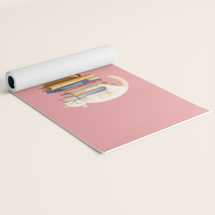 Where the Cat Dreams Yoga Mat Gallery Image 2