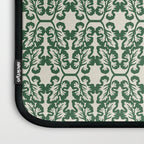 Hunter Green Leaf Motif Laptop Sleeve Gallery Image 3
