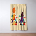 Let's visit the mountains Window Curtain Gallery Image 3