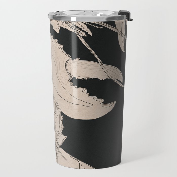 Lobsters 1 Travel Mug Gallery Image 2