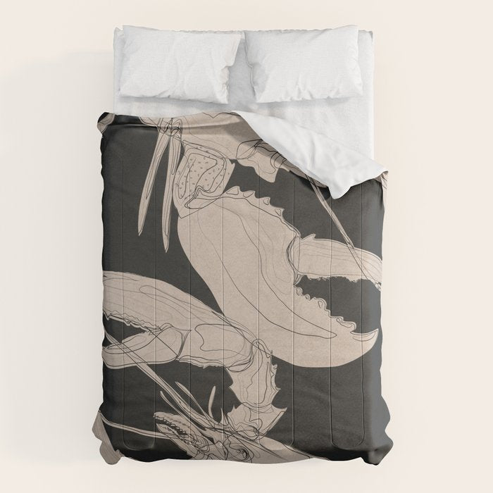 Lobsters 1 Comforter Gallery Image 1