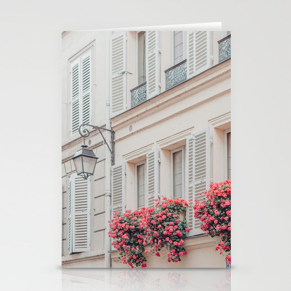 Montmartre Spring - Paris Photograph, Travel Photography Stationery Card Gallery Image 2