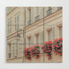 Montmartre Spring - Paris Photograph, Travel Photography Wood Wall Art Gallery Image 1