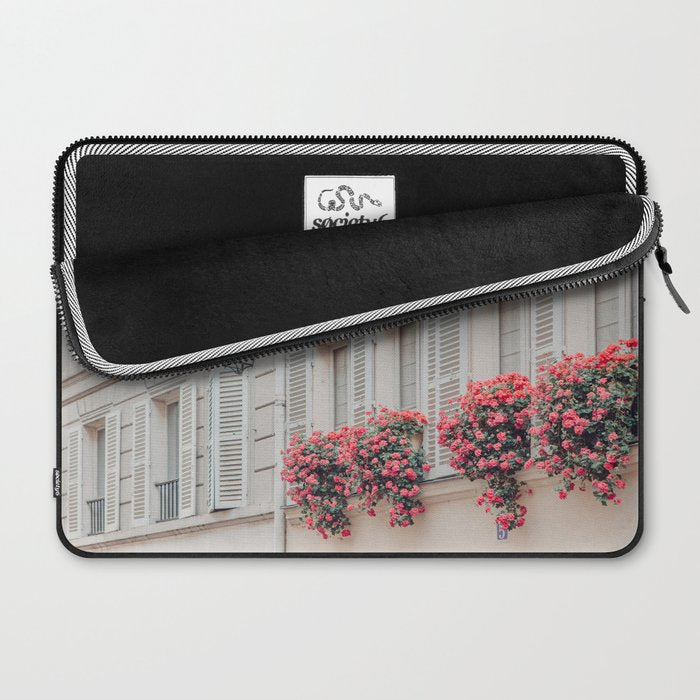 Montmartre Spring - Paris Photograph, Travel Photography Laptop Sleeve Gallery Image 2