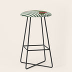 Christmas Stocking Green Stool Gallery Image 1