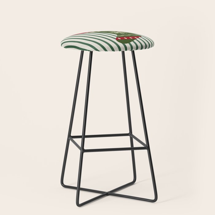 Christmas Stocking Green Stool Gallery Image 1