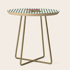 Christmas Stocking Green Side Table Gallery Image 1