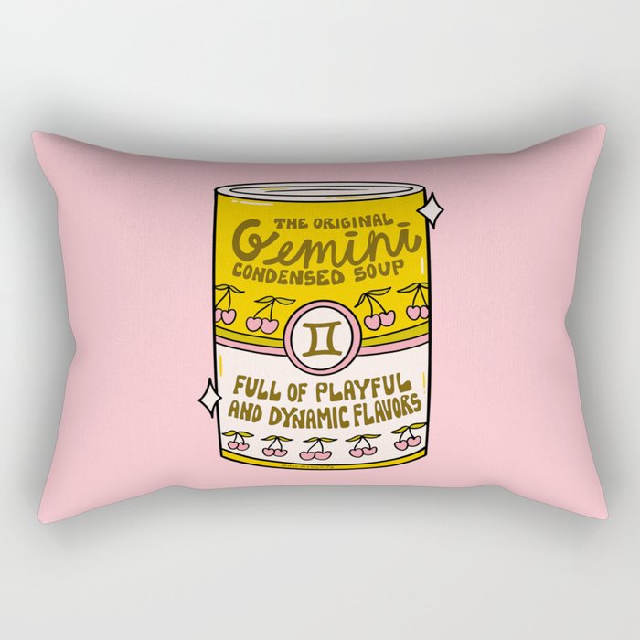Gemini Soup Rectangular Pillow Gallery Image 2