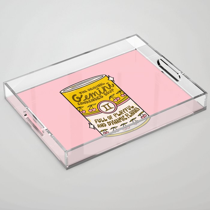 Gemini Soup Acrylic Tray Gallery Image 1