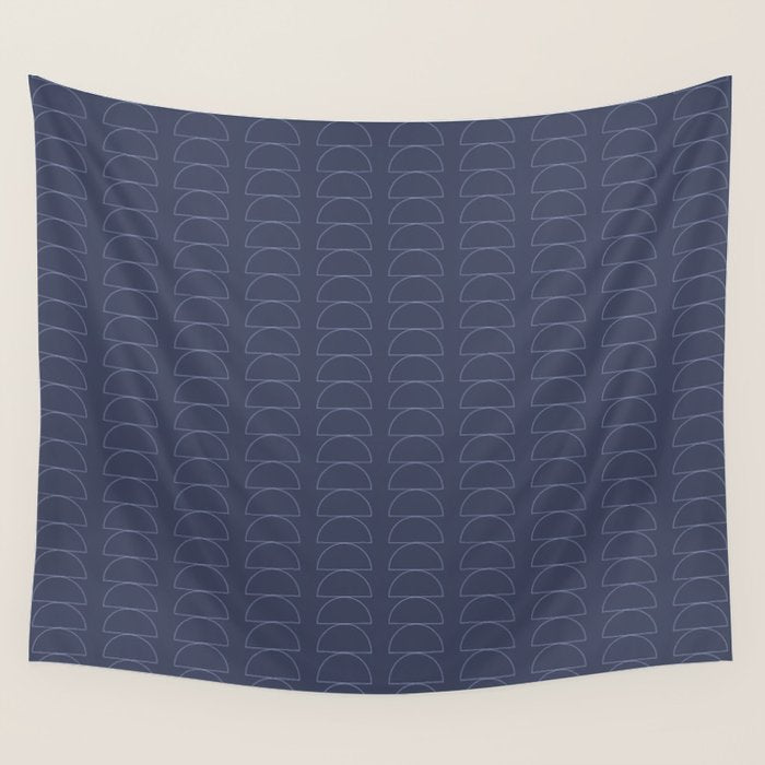 Maude Outline Pattern XII Wall Tapestry Gallery Image 1