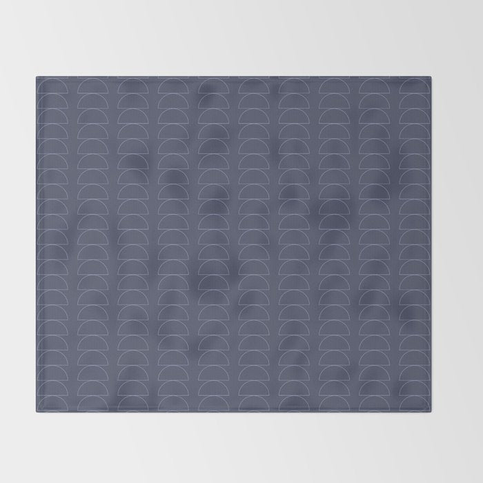 Maude Outline Pattern XII Throw Blanket Gallery Image 2