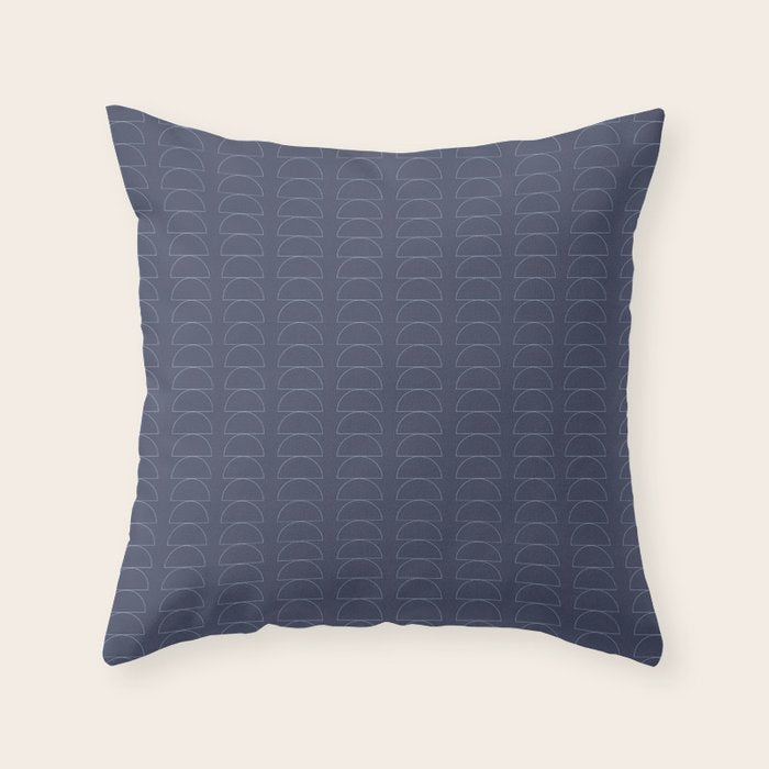 Maude Outline Pattern XII Throw Pillow Gallery Image 6
