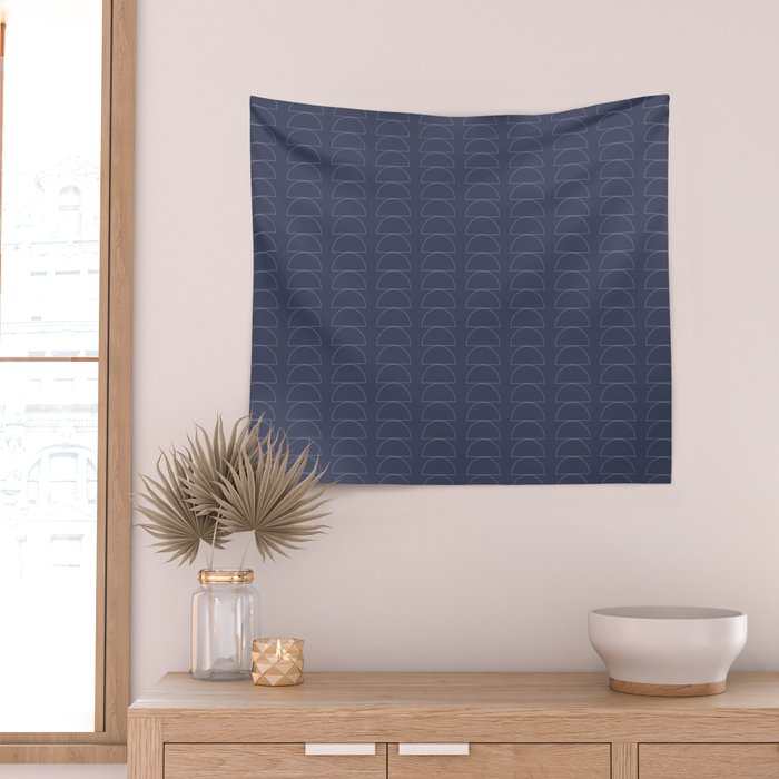 Maude Outline Pattern XII Wall Tapestry Gallery Image 2