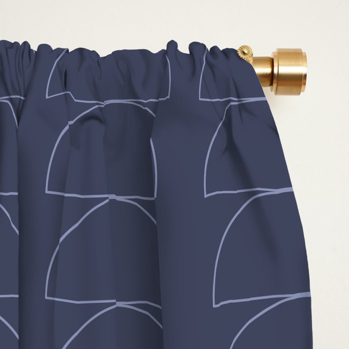 Maude Outline Pattern XII Window Curtain Gallery Image 2