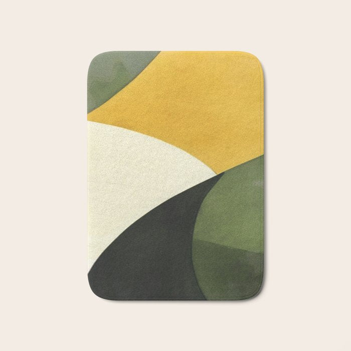 Abstract & Modern Shape Art 2 Bath Mat Gallery Image 1