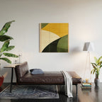 Abstract & Modern Shape Art 2 Wood Wall Art Gallery Image 2