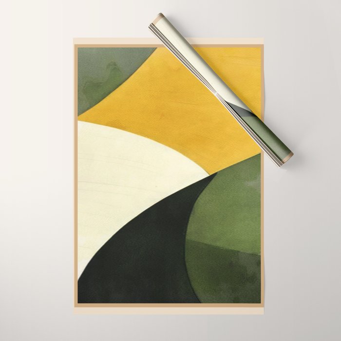 Abstract & Modern Shape Art 2 Wrapping Paper Gallery Image 1