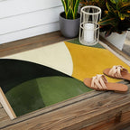 Abstract & Modern Shape Art 2 Outdoor Rug Gallery Image 2