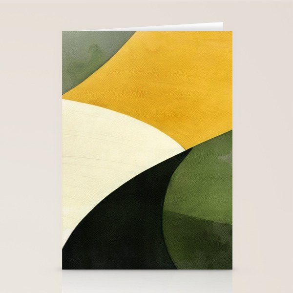Abstract & Modern Shape Art 2 Stationery Card Gallery Image 2