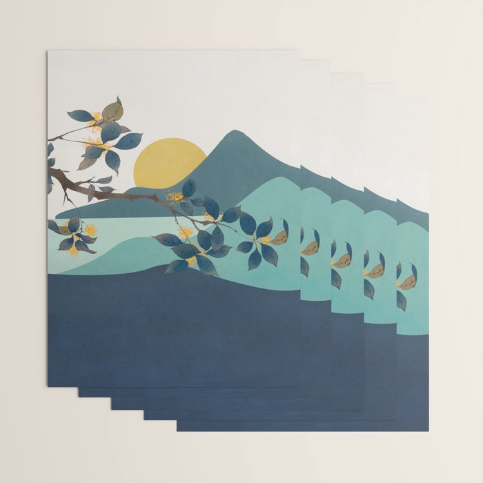 Morning Breeze Wrapping Paper Gallery Image 3