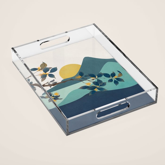 Morning Breeze Acrylic Tray Gallery Image 1