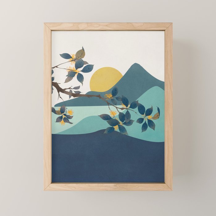 Morning Breeze Mini Art Print Gallery Image 1