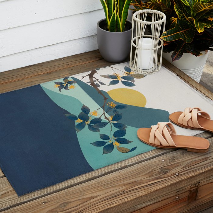 Morning Breeze Outdoor Rug Gallery Image 2