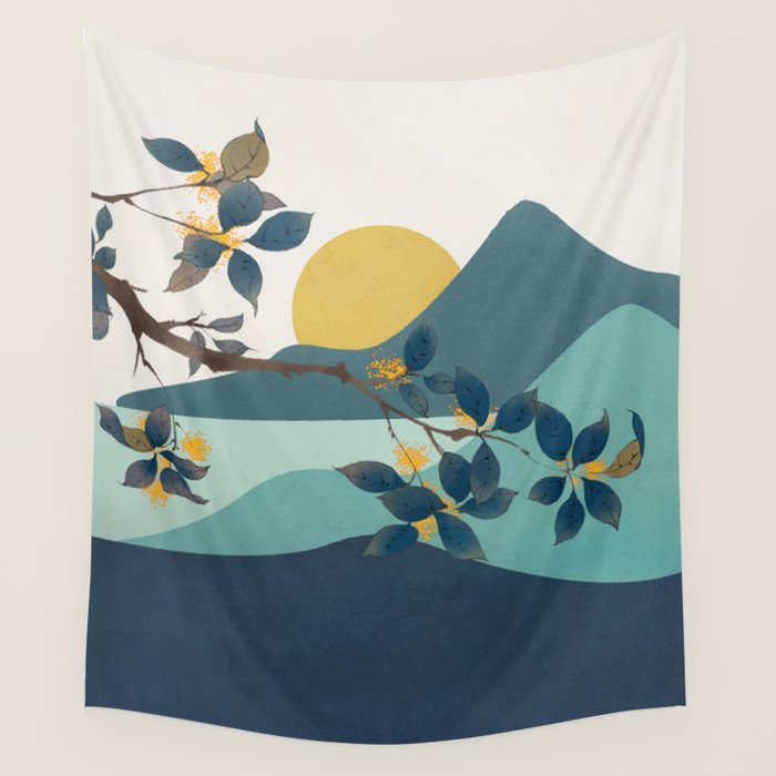 Morning Breeze Wall Tapestry Gallery Image 1