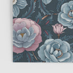 Dark Floral Elegance Poster Gallery Image 3