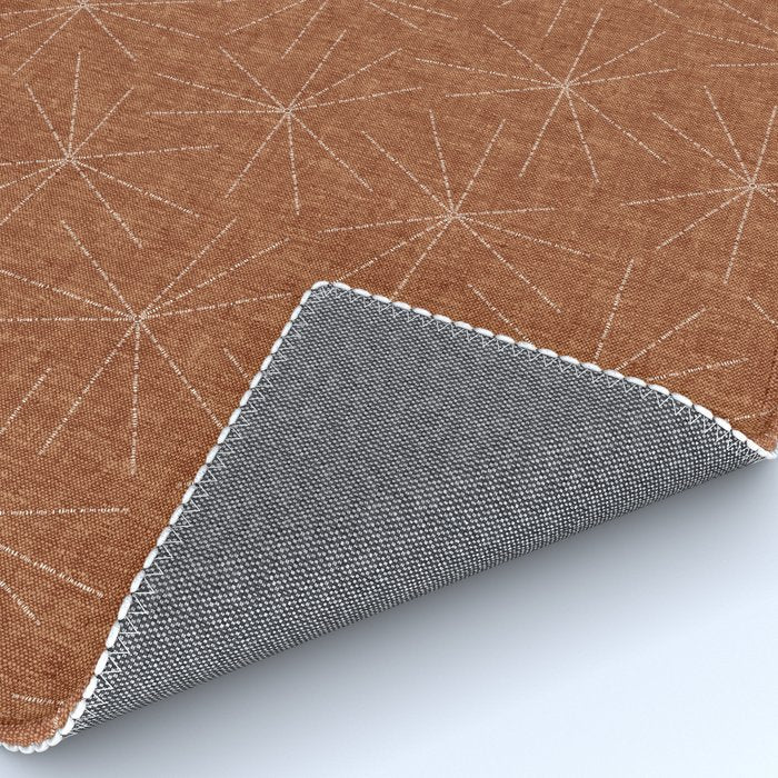 starburst woven - ginger Rug Gallery Image 4
