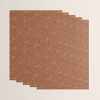 starburst woven - ginger Wrapping Paper Gallery Image 3