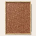 starburst woven - ginger Serving Tray Gallery Image 1