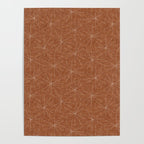 starburst woven - ginger Poster Gallery Image 4