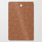 starburst woven - ginger Cutting Board Gallery Image 1