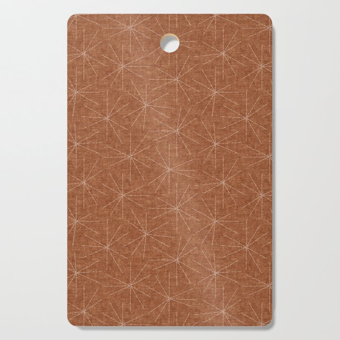 starburst woven - ginger Cutting Board Gallery Image 1