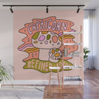Capricorn Mushroom Wall Mural Gallery Image 1